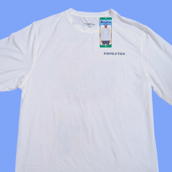 Hang Ten Men’s XL Rash guards Switchfoot Long Sleeve Sun Tee Shirt UPF 50+ NWT - Picture 3 of 11